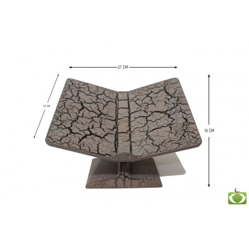 Masaüstü Rahle - Dergah Rahle - Masa üstü Plastik Rahle-Kahverengi